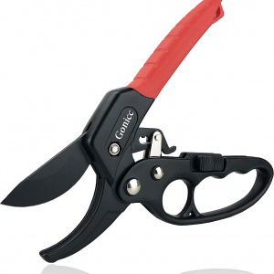8" Professional Ratchet Anvil Pruning Shears