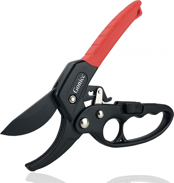 8" Professional Ratchet Anvil Pruning Shears