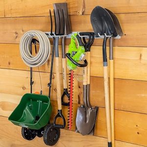 Garage garden tool organizer